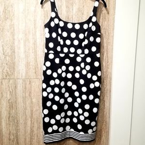 LONDON STYLE Polka Dot Dress